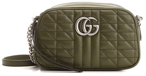 gucci forrest geen|GG Emblem super mini bag in pale green leather .